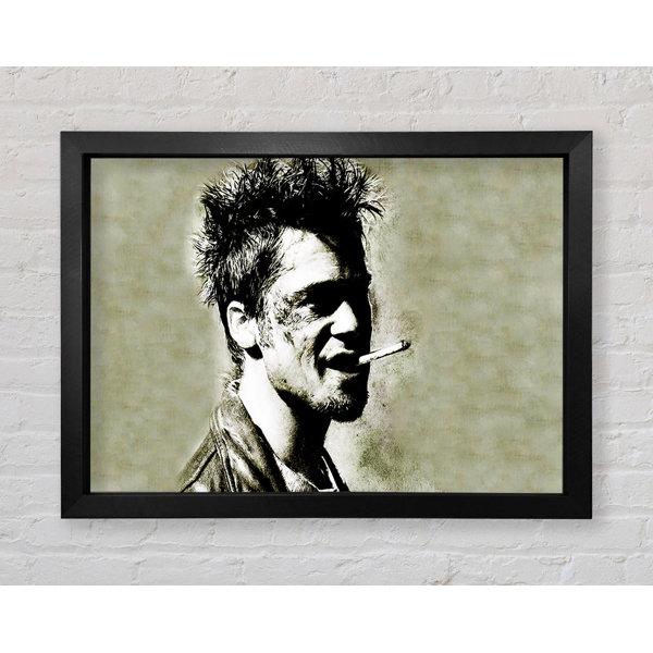 Rosalind Wheeler Tyler Durden Brad Pitt Gerahmter Druck Wayfair De